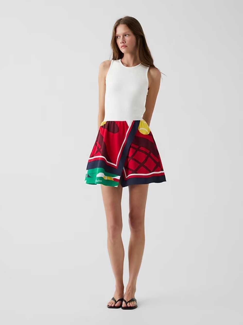 Gap × Malbon Handkerchief Mini Dress